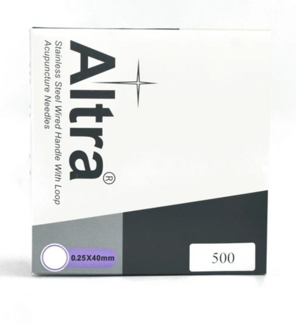 Agujas acupuntura ALTRA (caja de 500 uds)